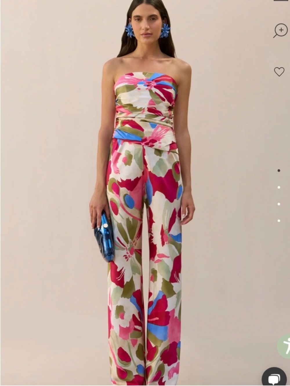 NWT CULT GAIA Set - Stacie pant (S) and Kesha floral top (XS)